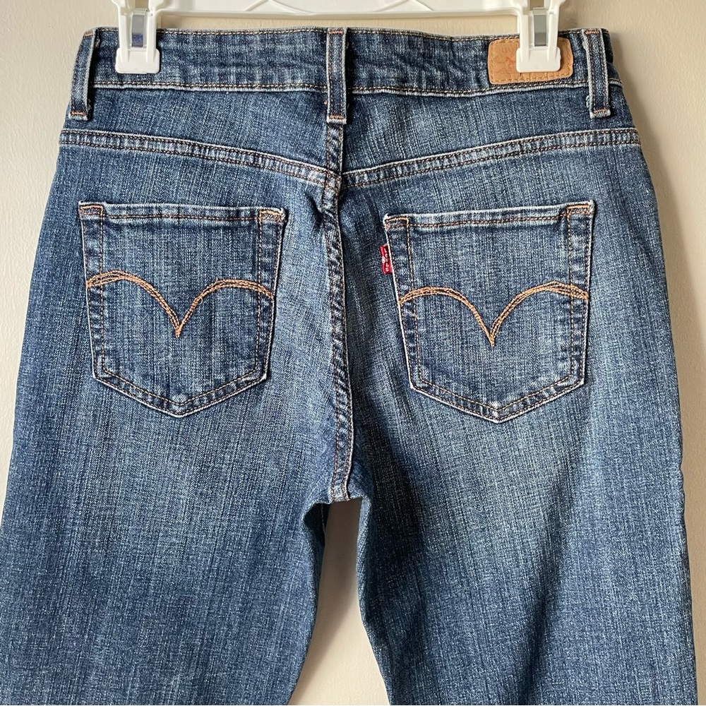Levi’s the Original women’s straight leg skinny jeans size 8 mid high rise NWOT - Picture 3 of 15
